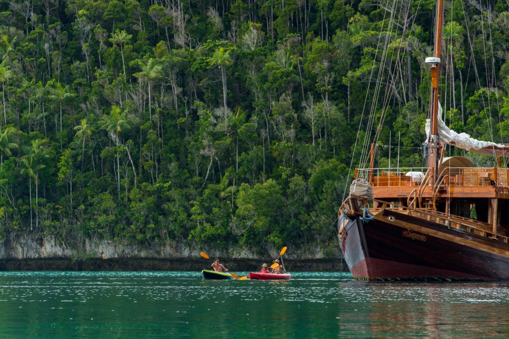Canoeing in Raja Ampat | Hello Papua
